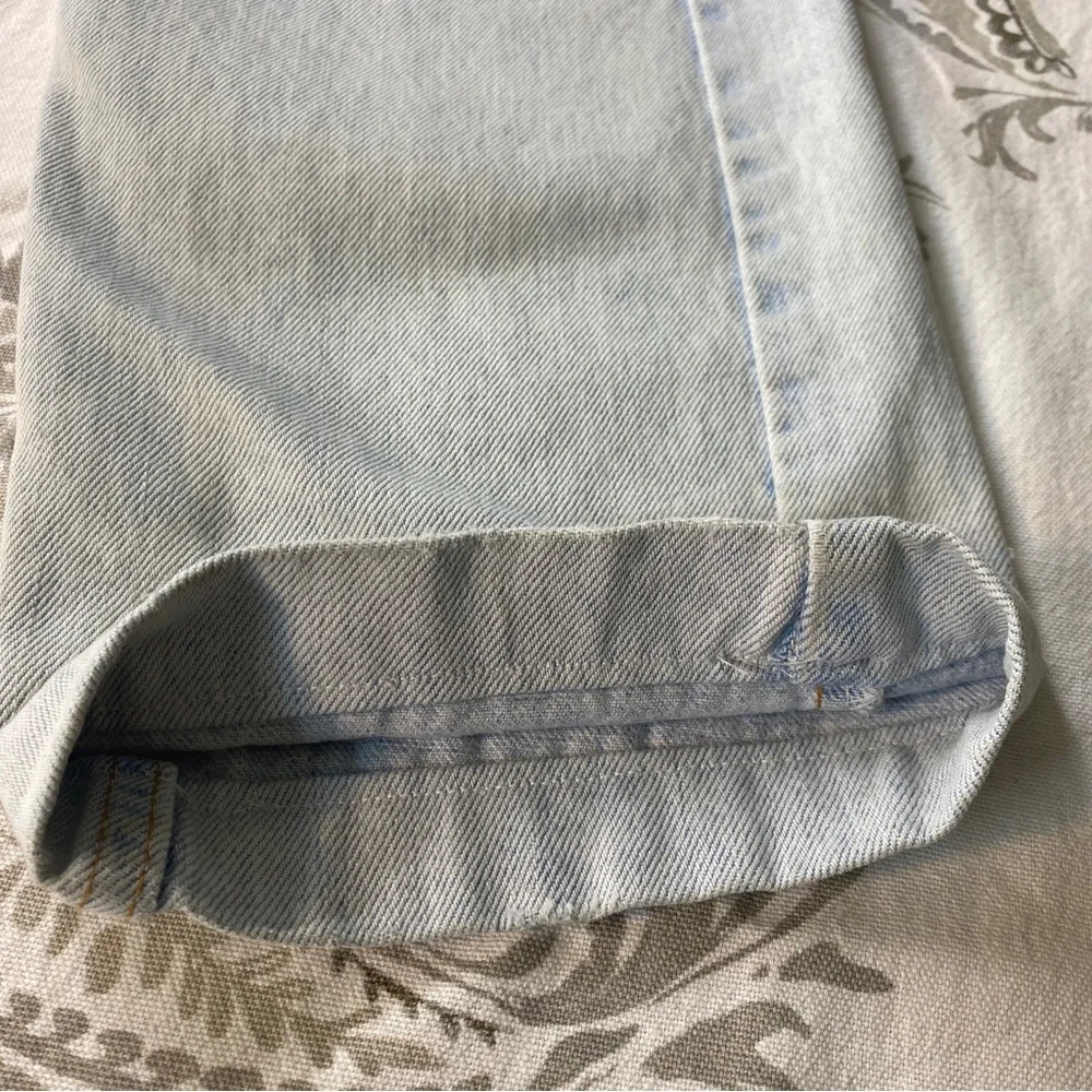 Vintage Levis Blank Tab 505 32X32 Measured (31X29)Distressed‎ grunge Jeans USA